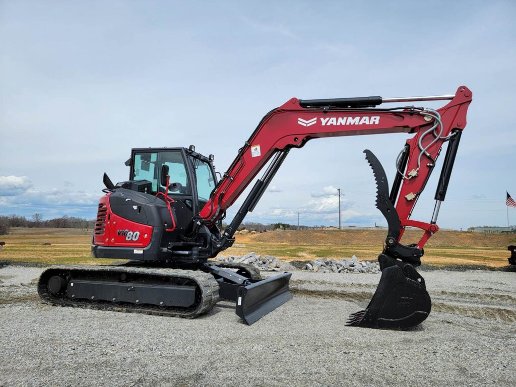 Miniexcavadora Yanmar VIO80 partequipos