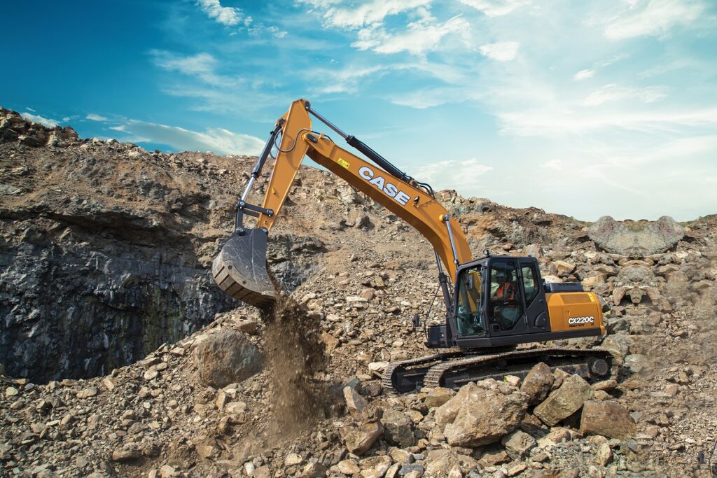 excavadora case