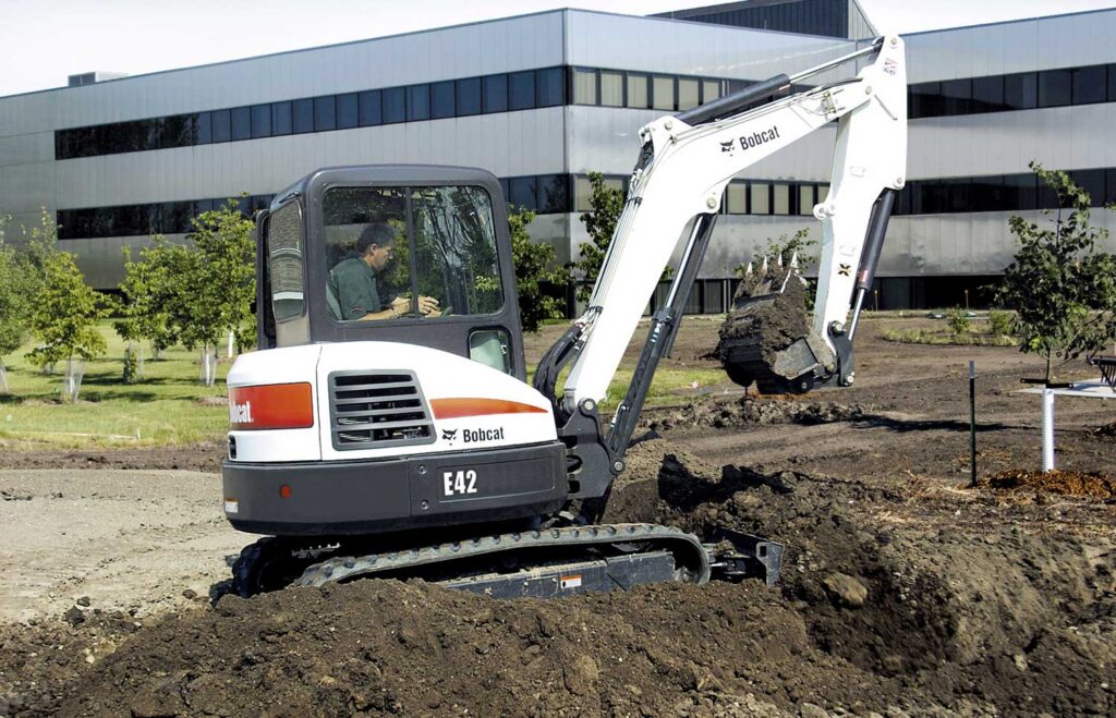 miniexcavadora bobcat
