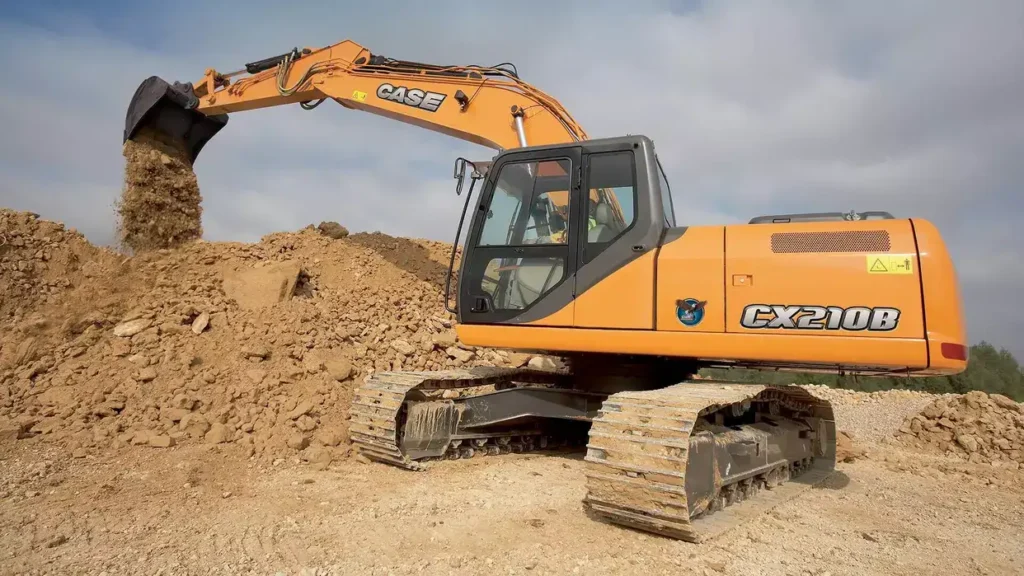 excavadora case