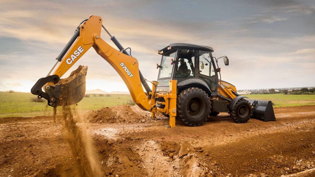 570st case construction retrocargadora