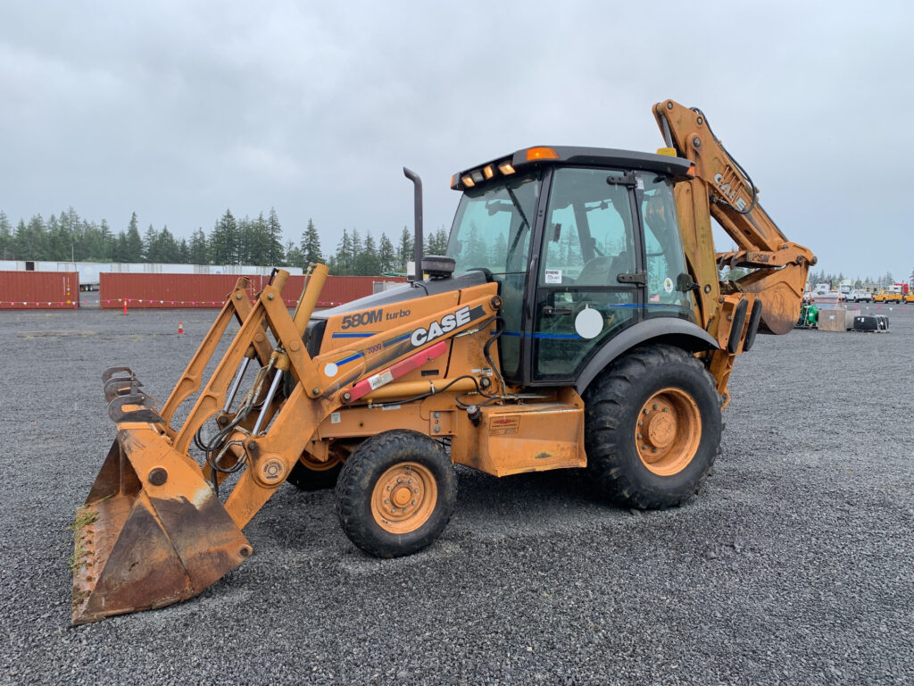 850M case construction retrocargador