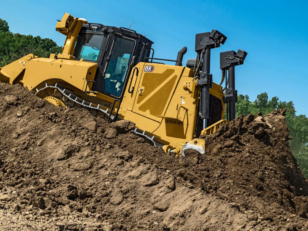 d8 bulldozer cat