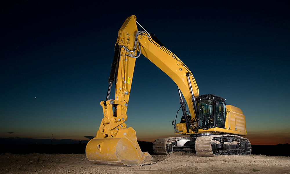 cat 349d2 excavadora