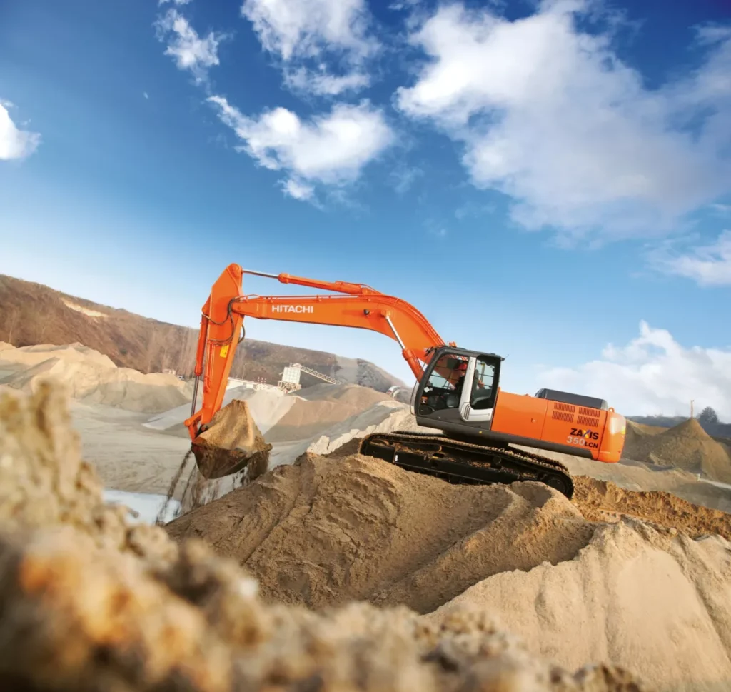 excavadora hitachi TIER 4 en Colombia