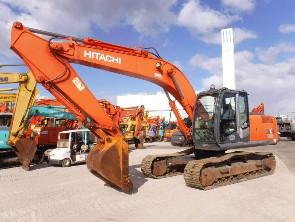 excavadora zx200-3 hitachi
