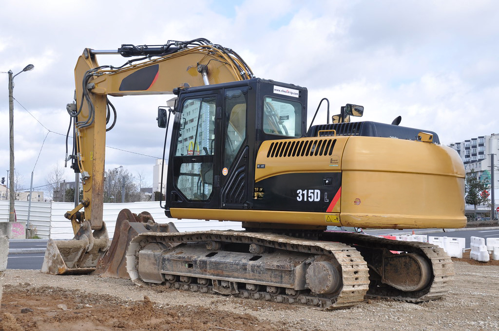 excavadora cat 315d