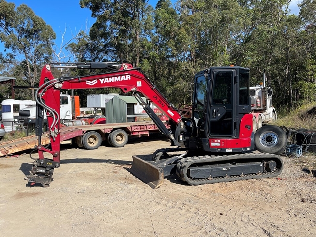 miniexcavadora vio55-6b yanmar