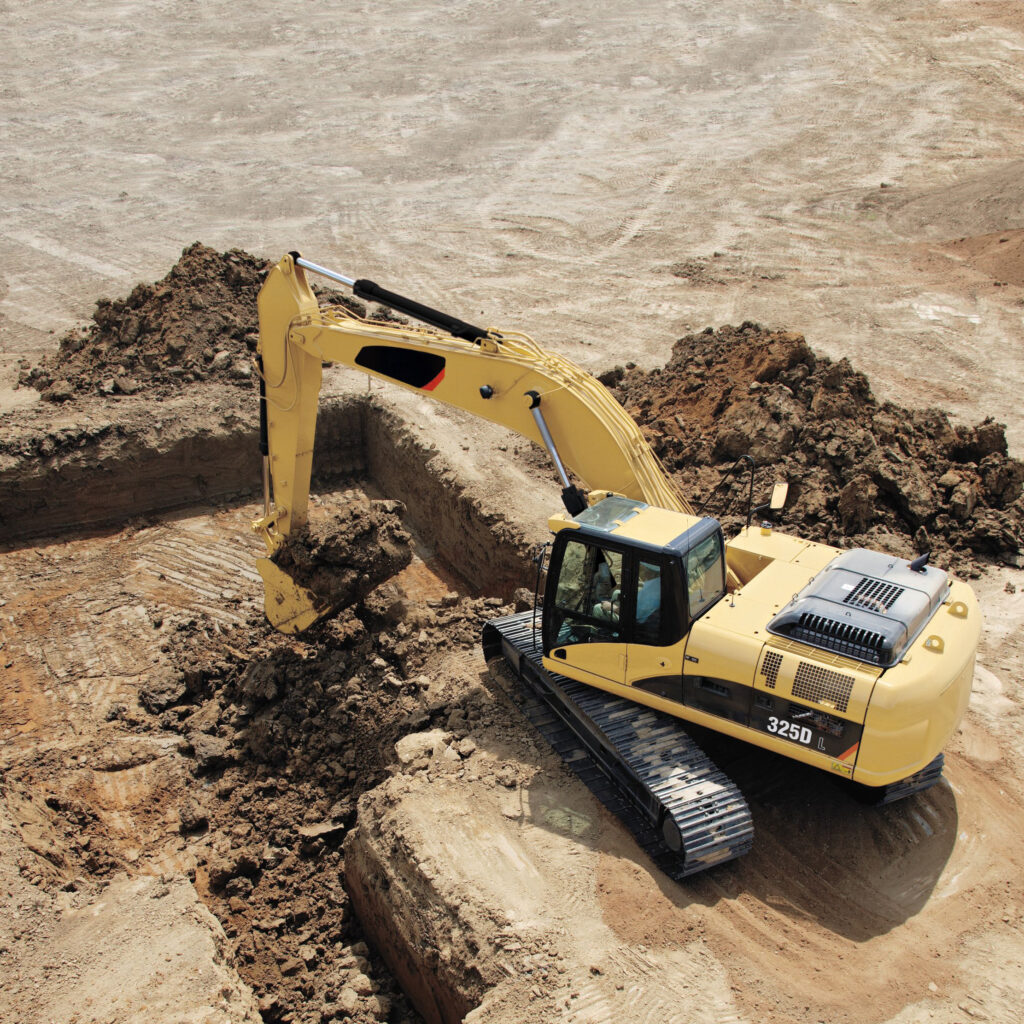 excavadora cat 325d