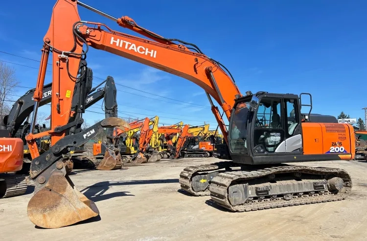 excavadora zx200 hitachi