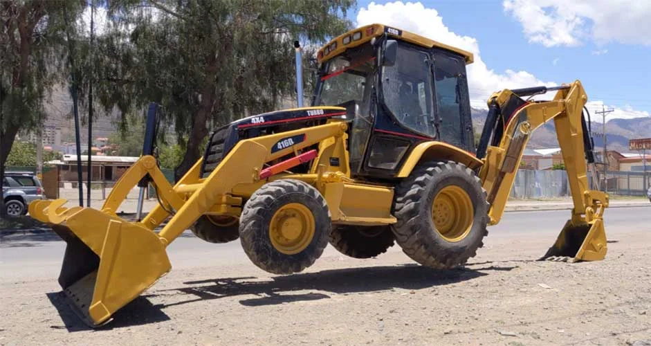 retrocargador cat 416d