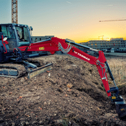 miniexcavadora Yanmar distribuida por Partequipos en Colombia 003