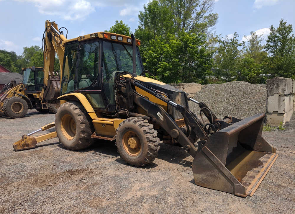 retrocargador cat 430d