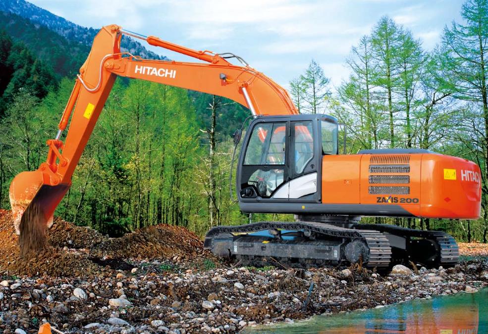 excavadora hitachi zx200-5g