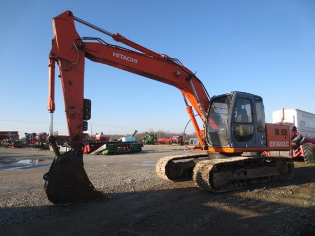 excavadora hitachi ex160-5