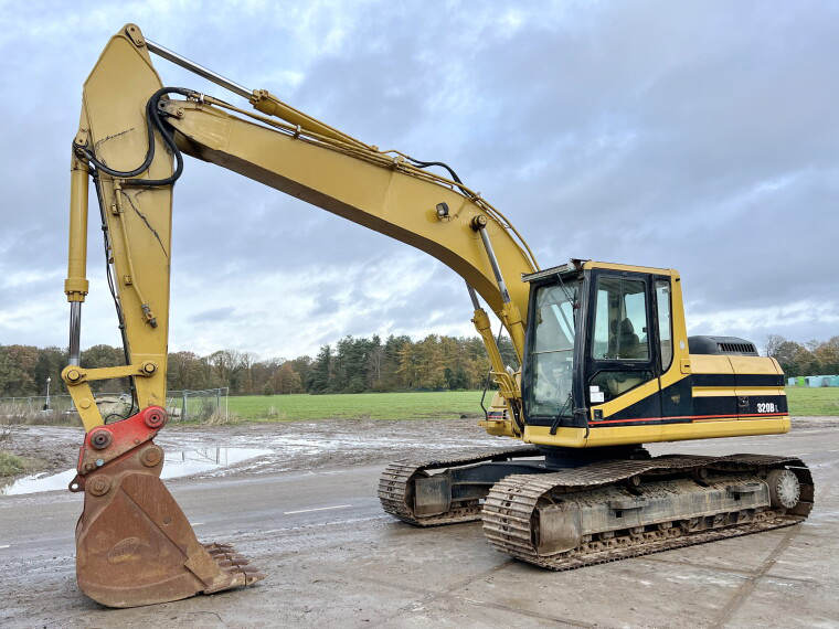 excavadora cat 320b