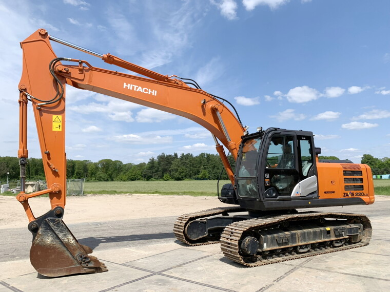 excavadora hitachi zx220lc