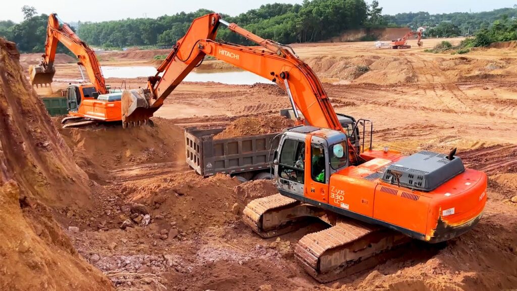 excavadora zx330lc hitachi