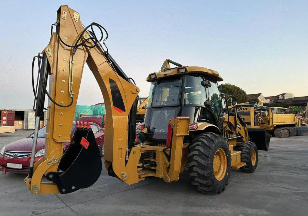 retrocargador cat 420f