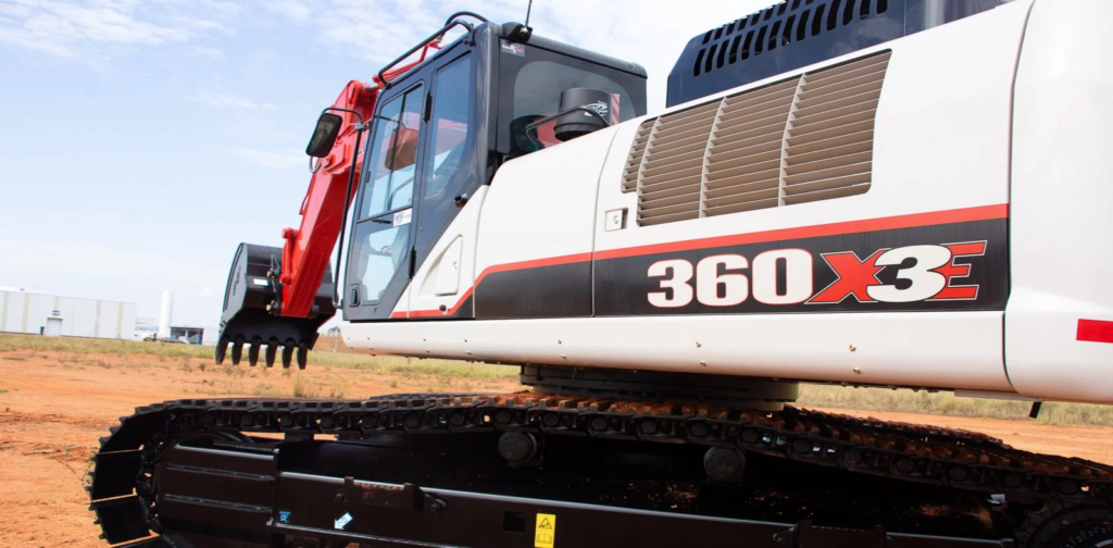 excavadora link belt 360x3e
