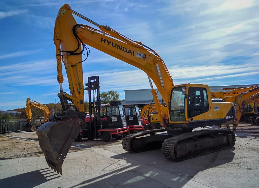 Excavadora hyundai R250LC-7