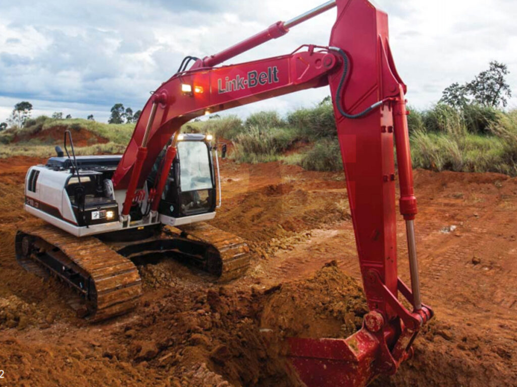 210x3e Linkbelt excavadora