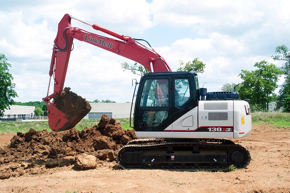 excavadora linkBelt 130x3E