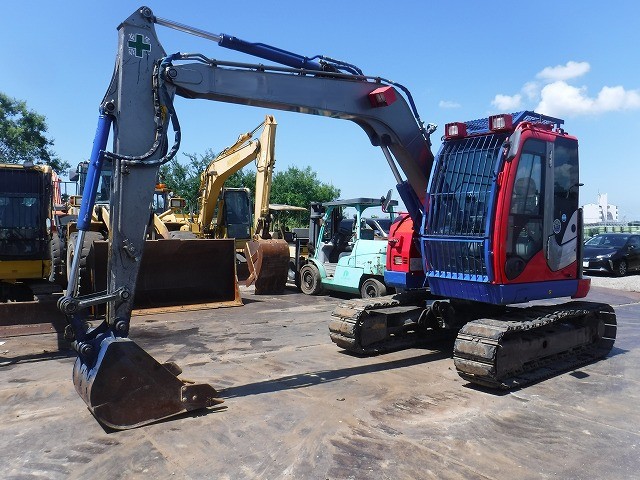 Maquinaria pesada usada Excavadora Hitachi ZX75USK-5B SN X1118 (1)