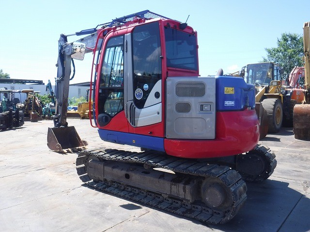 Maquinaria pesada usada Excavadora Hitachi ZX75USK-5B SN X1118 (1)