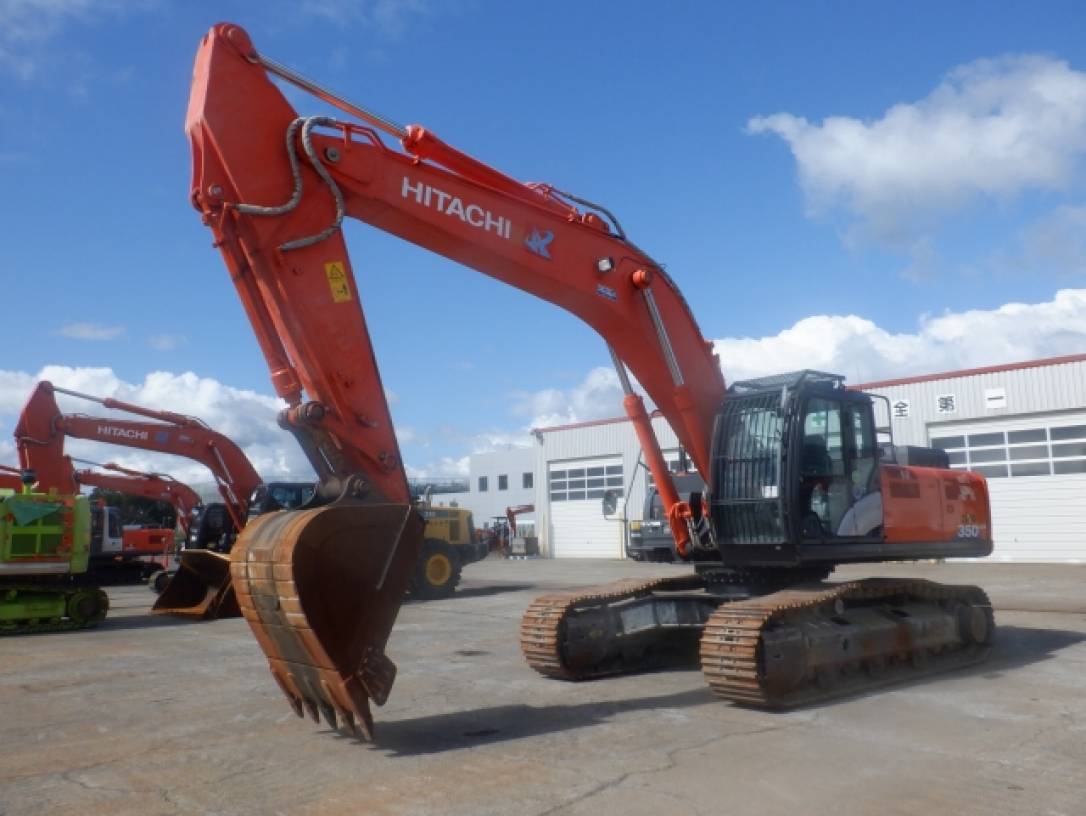 Maquinaria pesada usada Excavadora Hitachi ZX350LCK-6 SN X0337 (1)