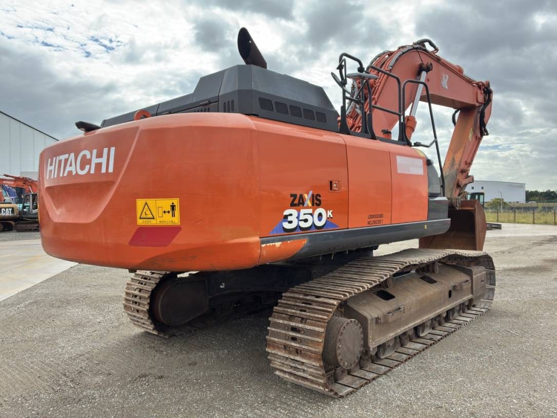 Maquinaria pesada usada excavadora Hitachi ZX350K-6 SN X0351 (1)