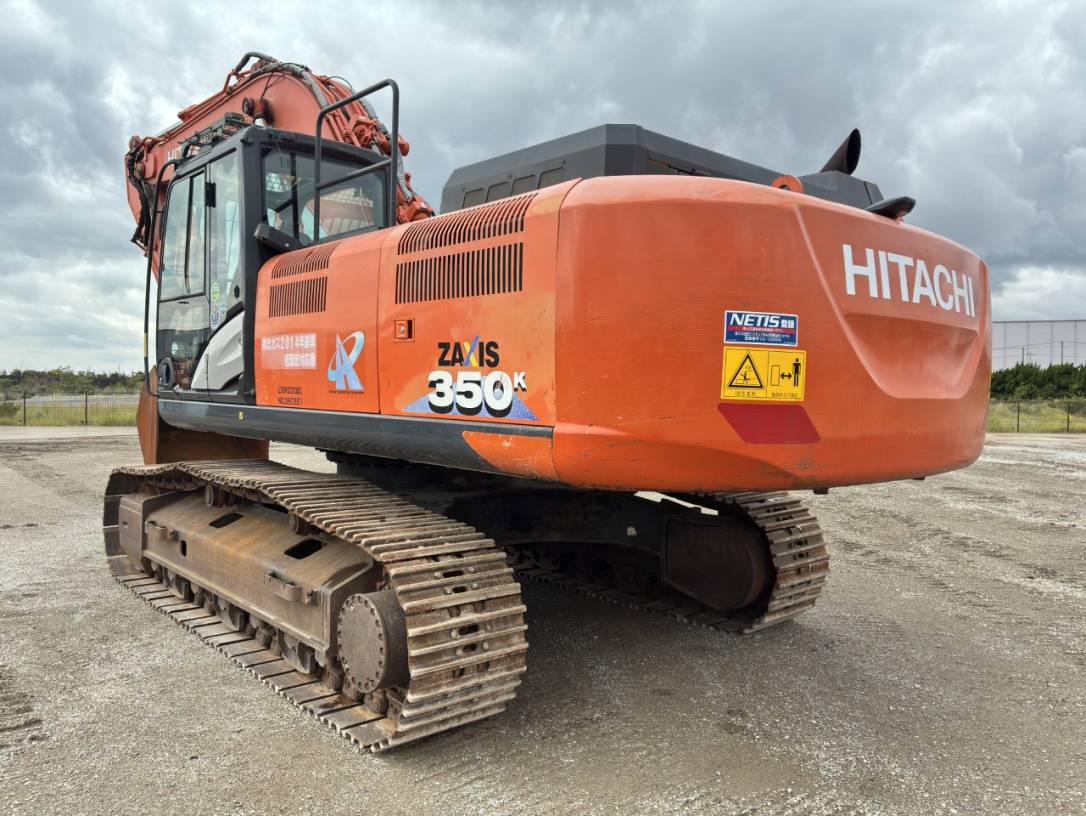 Maquinaria pesada usada excavadora Hitachi ZX350K-6 SN X0351 (1)