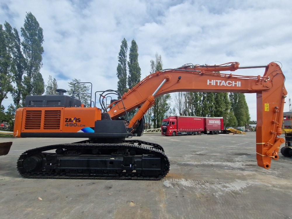 Maquinaria pesada usada excavadora Hitachi ZX490LCH-5A SN X1250 (1)