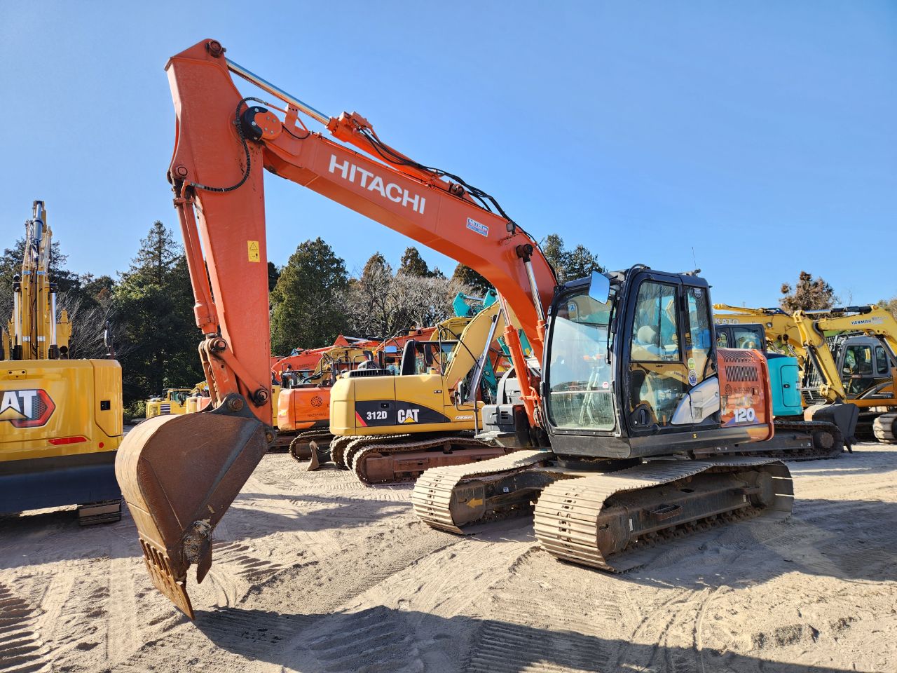 EXCAVADORA HITACHI ZX120-6 SN X11242
