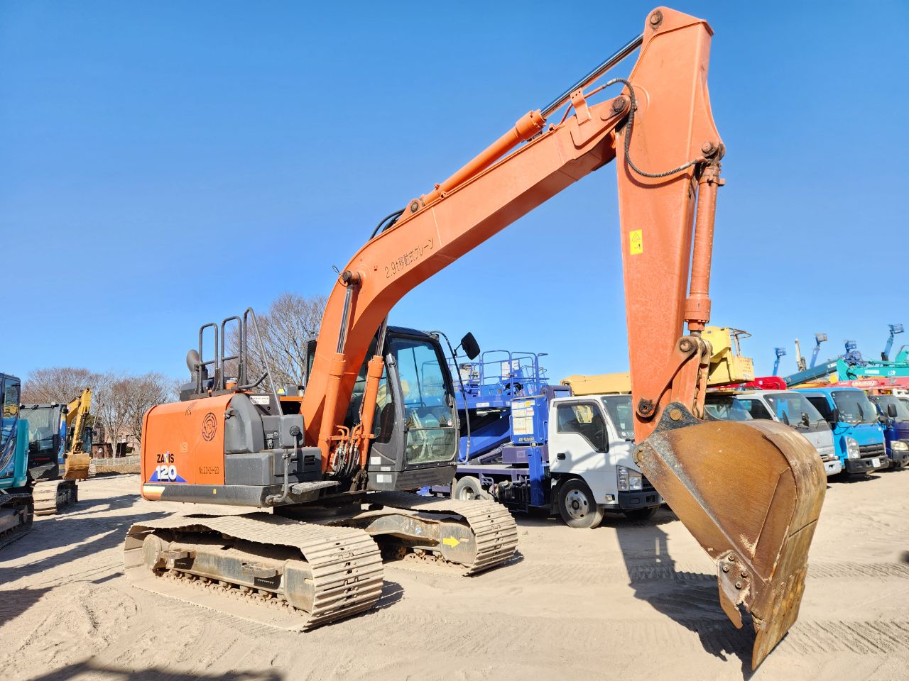 EXCAVADORA HITACHI ZX120-6 SN X11242