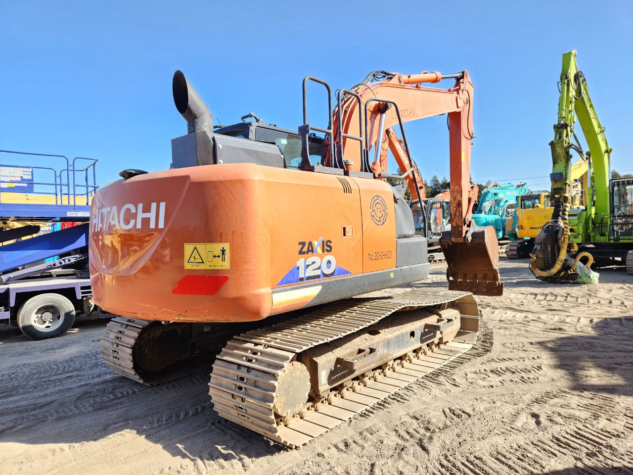 EXCAVADORA HITACHI ZX120-6 SN X11242