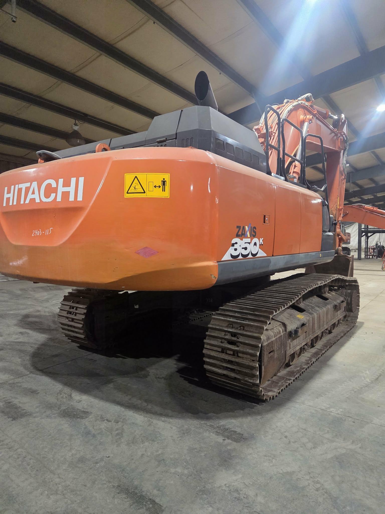 EXCAVADORA HITACHI ZX350K-6 SN X1366