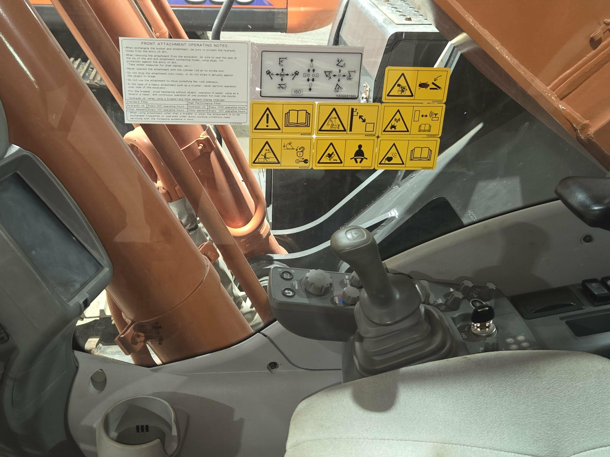 EXCAVADORA HITACHI ZX350K-6 SN X1366