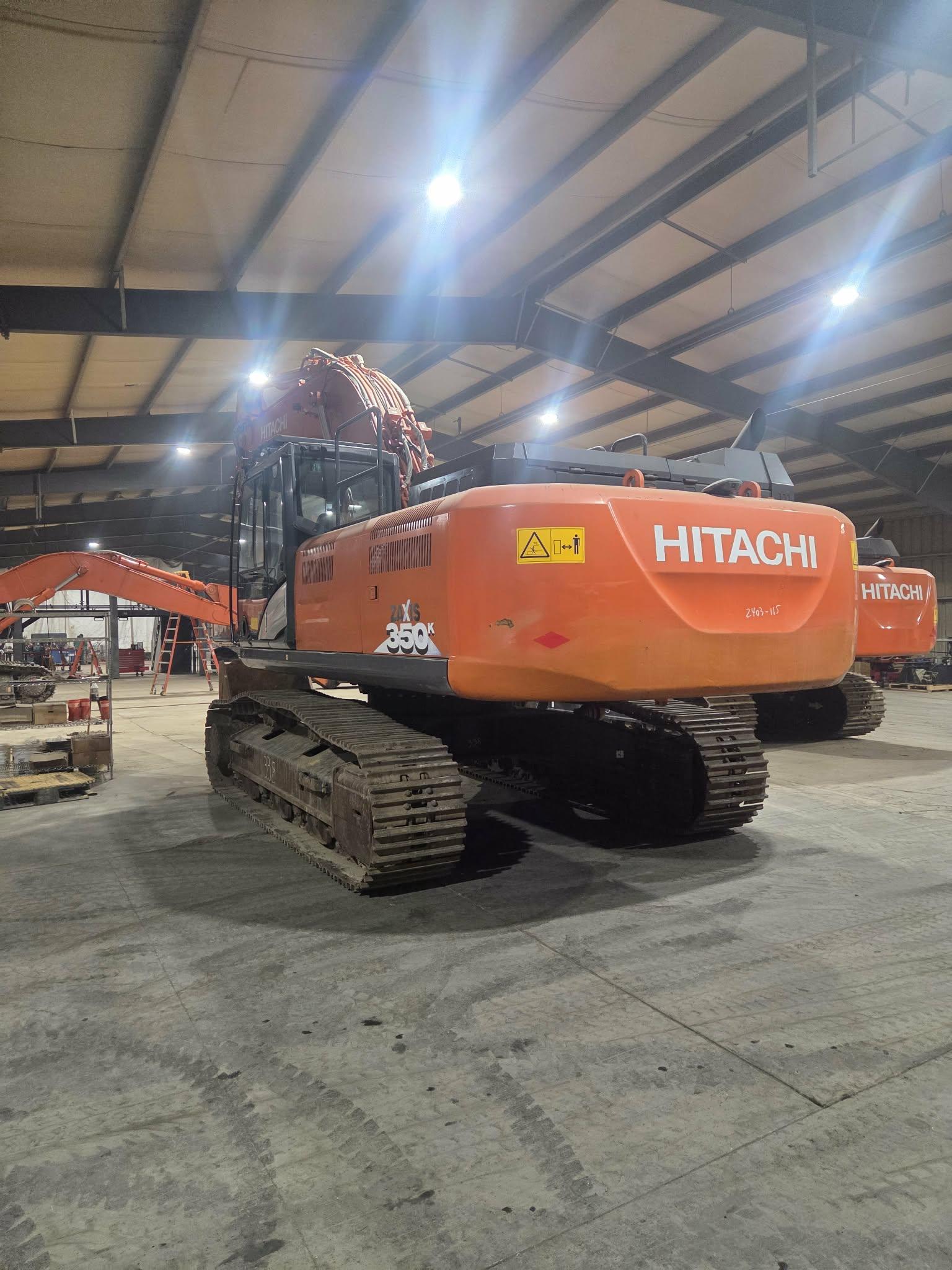 EXCAVADORA HITACHI ZX350K-6 SN X1366