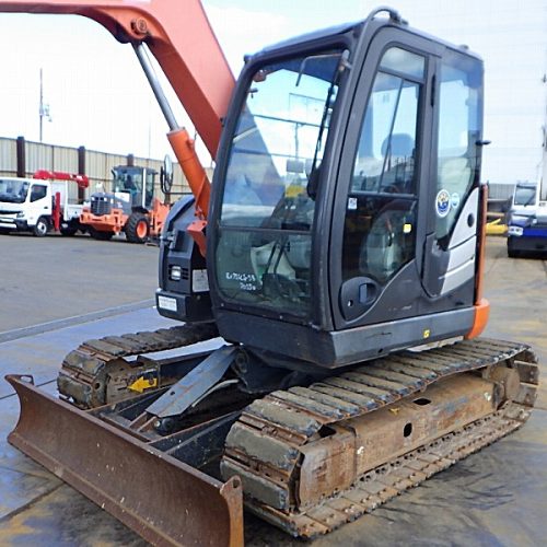 EXCAVADORA HITACHI ZX75US-5B SN X0550