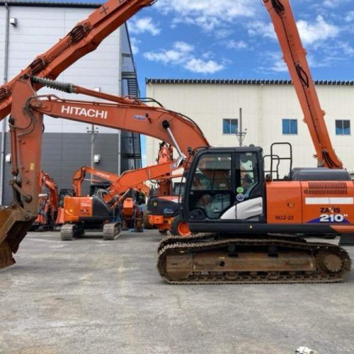 Excavadora HITACHI ZX210H-6 SN X511259