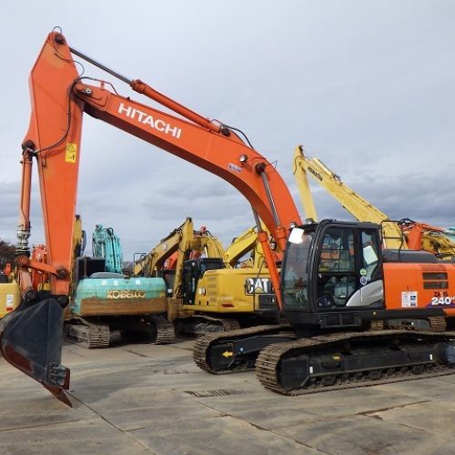 Excavadora HITACHI ZX240LC-6 SN X0111