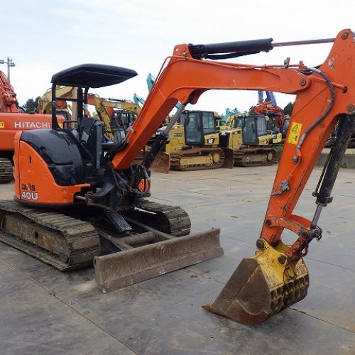Excavadora HITACHI ZX40U-5B SN X0505