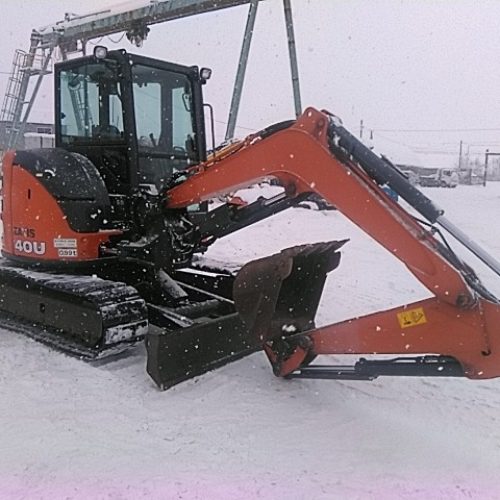 MiniExcavadora HITACHI ZX40U-5B SN X2051