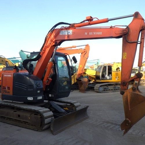 Excavadora HITACHI ZX75US-5B SN X2617