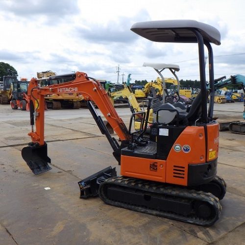 Maquinaria esada usada Miniexcavadora Hitachi ZX17U-5A SN X7558