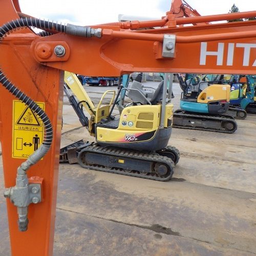 Maquinaria esada usada Miniexcavadora Hitachi ZX17U-5A SN X7558