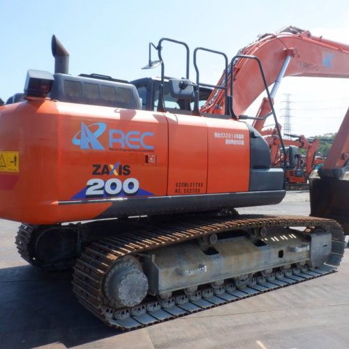 Maquinaria pesada Usada excavadora Hitachi ZX200-6 SN X 02709 (1)