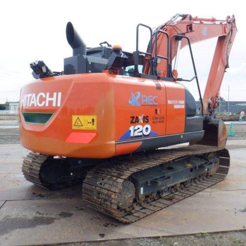 Maquinaria pesada usada Excavadora Hitachi ZX120-6 SN X16065 (1)