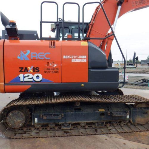 Maquinaria pesada usada Excavadora Hitachi ZX120-6 SN X16065 (1)